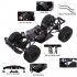 313mm 12 3  Wheelbase Assembled Frame Chassis for 1 10 RC Crawler Car SCX10 SCX10 II 90046 90047 With wheels
