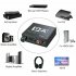 32 192k Digital To Analog Audio Converter Receiver Volume Adjustment Bidirectional Toslink To Coax Audio Adapter Host power cord Optical cable