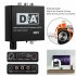 32 192k Digital To Analog Audio Converter Receiver Volume Adjustment Bidirectional Toslink To Coax Audio Adapter Host power cord Optical cable