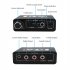 32 192k Digital To Analog Audio Converter Receiver Volume Adjustment Bidirectional Toslink To Coax Audio Adapter Host power cord Optical cable