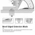 320 Degree Universal Angle Ruler with Diagonal Extension Blades Roller Knobs and Fine tuning Devices Bevel Protractor