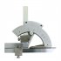 320 Degree Universal Angle Ruler with Diagonal Extension Blades Roller Knobs and Fine tuning Devices Bevel Protractor