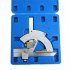 320 Degree Universal Angle Ruler with Diagonal Extension Blades Roller Knobs and Fine tuning Devices Bevel Protractor
