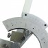 320 Degree Universal Angle Ruler with Diagonal Extension Blades Roller Knobs and Fine tuning Devices Bevel Protractor