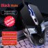 3200DPI Adjustable Usb Glowing Wired G12 Mouse Game Macro Programming Computer Optical Mouse 6 Keys Gaming Mouse White silent version