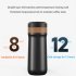 320ml Portable Insulated Coffee Press 360 Degree Leak Proof Stainless Steel Coffee Maker Coffee Pot 101ml 500ml
