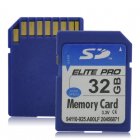 32GB SD memory card boosting the memory capacity of your cameras  media player and more