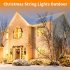330ft Solar Led Rope Lamps Outdoor Ip67 Waterproof String Light with Remote Control 10 meters 100 lights