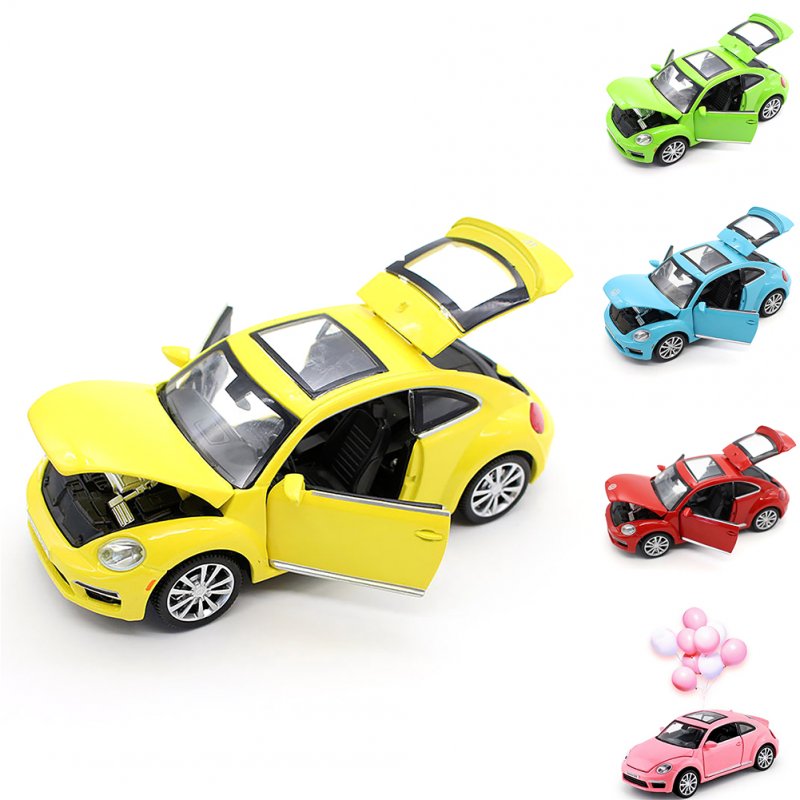 1:32 Simulation Alloy Car Model With Base Die-cast Pull-back Vehicle With Light Sound Openable Door Christmas Gifts For Boys Girls 