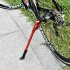 35 41cm Mountain Bike Bicycle Aluminum Alloy Quick Release Adjustable Side Stand Foot Stand red One size