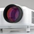 3500 Lumen 5 8 Inch LCD panel projector with 1280x768 resolution and 1000 1 contrast ratio has a 26 to 120 Inch image as well as HDMI and USB ports