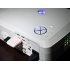 3500 Lumen 5 8 Inch LCD panel projector with 1280x768 resolution and 1000 1 contrast ratio has a 26 to 120 Inch image as well as HDMI and USB ports