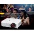 3500 Lumen 5 8 Inch LCD panel projector with 1280x768 resolution and 1000 1 contrast ratio has a 26 to 120 Inch image as well as HDMI and USB ports