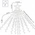 350led Christmas Waterfall Lights 11ft 8 Modes Holiday Party Lamps for Outdoor Yard Decks Balconies Decor Colorful