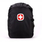 35L/45L Rain Cover Backpack Waterproof Bag Outdoor Camping Hiking Climbing Dust Raincover black_35 liters / S