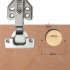 35MM Concealed Hinge Jig  Aluminum Alloy Hinge Hole Drilling Jig Puncher Locator  Woodworking Drilling Tools For Door Cabinets Hinges Mounting 35mm