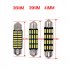 36 39 41mm LED Bulb Bright double   pointed reading lamp 5W Super Bright 4014 16SMD Interior Doom Lamp 36MM white