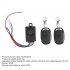 36 72v 125db E bike Anti theft Device Anti Lost Electric Scooter Bicycle Remote Control Detector Alarm A