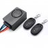 36 72v 125db E bike Anti theft Device Anti Lost Electric Scooter Bicycle Remote Control Detector Alarm A