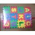36 Pieces Child Cartoon Letters Numbers Foam Play Puzzle Mat Floor Carpet Rug for Baby Kids Home Decoration Photo Color