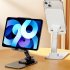 360 Adjustable Cell Phone Stand Angle Height Adjustable Holder Sturdy Phone Stand For Desk For Mobile Phones black