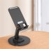 360 Adjustable Cell Phone Stand Angle Height Adjustable Holder Sturdy Phone Stand For Desk For Mobile Phones black