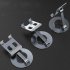 360 Degree Rotating Phone Stand Holder Multi functional Folding Tablet Bracket For Office Desktop Bedside  rose gold 