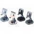360 Degree Rotating Phone Stand Holder Multi functional Folding Tablet Bracket For Office Desktop Bedside  rose gold 
