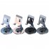 360 Degree Rotating Phone Stand Holder Multi functional Folding Tablet Bracket For Office Desktop Bedside  rose gold 