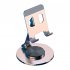 360 Degree Rotating Phone Stand Holder Multi functional Folding Tablet Bracket For Office Desktop Bedside  rose gold 