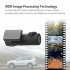 360 Degrees Rotatable Wifi Car  Driving  Recorder Dvr Dash Camera G sensor Night Vision 170 Degree Wide angle Hd 1080p Video Recorder black