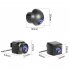 360 Panoramic Camera All round Wired Ahd720 Dash Cam Night Vision Waterproof Wide Angle Reversing Camcorder For Android black