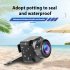 360 Panoramic Camera All round Wired Ahd720 Dash Cam Night Vision Waterproof Wide Angle Reversing Camcorder For Android black