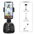 360 Rotation Follow up Gimbal Stabilizer Monopod Build in 1200mah Battery Face Recognition Tracking Gimbal Holder White