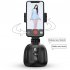 360 Rotation Follow up Gimbal Stabilizer Monopod Build in 1200mah Battery Face Recognition Tracking Gimbal Holder White