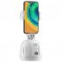 360 Rotation Follow up Gimbal Stabilizer Monopod Build in 1200mah Battery Face Recognition Tracking Gimbal Holder White