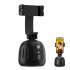 360 Rotation Follow up Gimbal Stabilizer Monopod Build in 1200mah Battery Face Recognition Tracking Gimbal Holder White