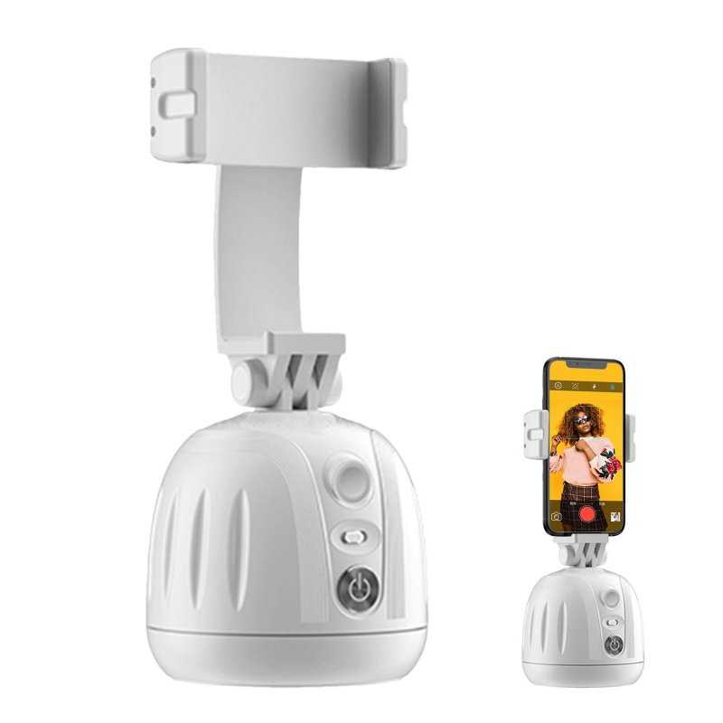 360 Rotation Followup Gimbal Stabilizer Monopod Face Recognition Tracking Holder