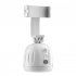 360 Rotation Follow up Gimbal Stabilizer Monopod Build in 1200mah Battery Face Recognition Tracking Gimbal Holder White
