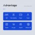 360 degree Follow up Gimbal Stabilizer Smart Ai Face Recognition Mobile Phone Selfie Stick Tracking Gimbal White