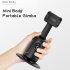 360 degree Follow up Gimbal Stabilizer Smart Ai Face Recognition Mobile Phone Selfie Stick Tracking Gimbal Pink