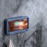 360 degree Rotation Bathroom Mobile Phone Holder Waterproof Touchable Case Wall Mounted Stand  with Aromatherapy  White