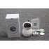 360eyes Full 1080P IP Camera Night Vision CCTV Home Security Camera WiFi Infrared Night Vision British plug