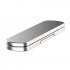 360xc2xb0 Rotating Foldable Aluminum Alloy Mobile Phone Holder Small Portable Stable Phone Stand For Easy Adjustable Phone Holder silver
