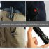 365nm Mini Uv Flashlight With Clip 3 Modes Adjustable Urine Detector For Camping Cycling Mountaineering SK68 Mini Flashlight