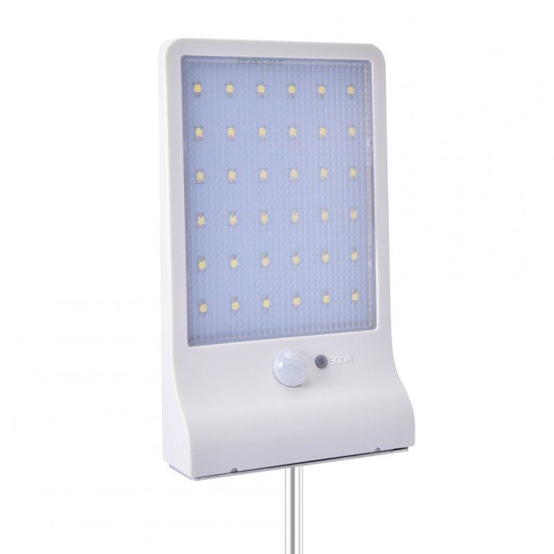 36LEDs Solar Powered Human Body Induction Wall Light for Outdoor white_(ME0006303)