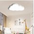 36W 48W LED Baby Bedroom Cartoon Cloud Shape Ceiling Lamp 220V Blue No Dimming White light  57x33x12cm 1 7kg 