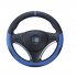 36cm 38cm 40cm Diameter Integration Seamless Car Steering Wheel Cover Sleeve for Universal Application White   red 36cm