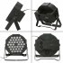 36led Rgbw Stage Flat Par Lighting Effect Dmx 5 Mode 512 Stage Show Lights High power Uv Lamp For Disco Bar Club US Flat Plug