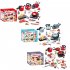 36pcs 50pcs Play Kitchen Accessories Toy With Light Music Play Food Sets Pretend Play Kitchen Kits For Girls Boys Gifts 36 piece set silver